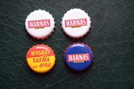 Kapsle z piwa TATRA,HARNAS ( 4 sztuk wygrane) !!!
