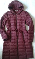 Luksusowy, markowy, ultralekki puchowy płaszczyk/długa kurtka