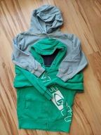 bluzy zestaw 2 szt 110/116 cm