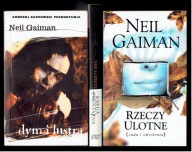 3x Gaiman DYM I LUSTRA + KSIĘGA CMENTARNA + RZECZY