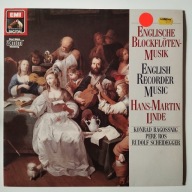 Englishe Blockfloten Musik. Hans Martin Linde, EMI