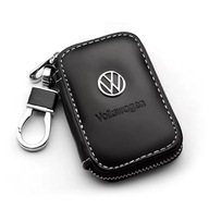 VOLKSWAGEN BRELOK ETUI NA KLUCZYKI SKÓRA NOWOCZESNY DESIGN CZARNY