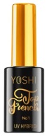 YOSHI TOP FRENCH NO WIPE HYBRYDA NUDE PÓŁTRANSPARENTNY 01 10 ml