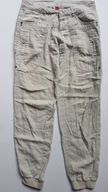 VERO MODA LNIANE SPODNIE LEN DAMSKIE M/L/38/40