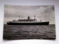 Statek pasażerski - ts/s STEFAN BATORY - pocztówka z 1975