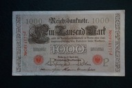 Banknot Niemcy 1000 marek 1910 rok !!!