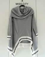 MISS CITY ASYMETRYCZNA BLUZA s/M