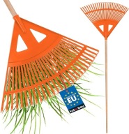 KOTARBAU Grabie Wachlarzowe 58 cm do Liści Trawy - Plastikowe - Trzon