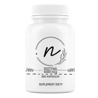NaturePRO Witamina B7 Biotyna 5000 mcg 360 kapsułki