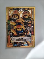 karta lego nexo 2, LE7 potężni trzej rycerze limited edition