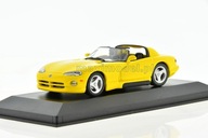 DODGE Viper V10 Yellow 1993 1/43 MINICHAMPS 430144030