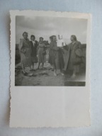 JORDANÓW NA WIEJSKIEJ DRODZE stare FOTO 1950