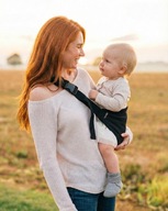 Nosidełko dla dziecka Regulowane Nosidło Biodrowe DereDere Czarny