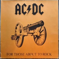 AC/DC For Those About To Rock We Salute You GER 1PRESS