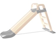 DUŻA SOLIDNA ZJEŻDŻALNIA DLA DZIECI, KOLORY, 140 CM