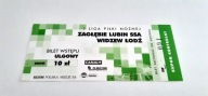 starszy bilet ZAGŁĘBIE Lubin - WIDZEW Łódź