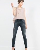 ZARA SPODNIE JEANSY ROZMIAR 34