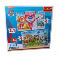 Puzzle PSI PATROL 5 uroczych układanek 20, 36, 49 i 2x50 elem..