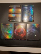 Unfinity Full Art Land (V.2) Komplet "UNF" =stdt= FOIL
