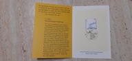 Niemcy - Folder z 18.10.1996 rok - ze znaczkiem nr 1766