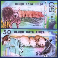 AUSTRALIA PARK NARODOWY 2018 50$ UNC ZWIERZĘTA