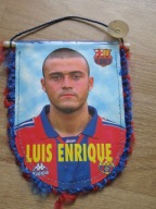 LUIS ENRIQUE FC BARCELONA Camp Nou proporczyk