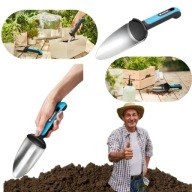 ŁOPATKA OGRODOWA SZEROKA DO ZIEMI SADZENIA ROŚLIM OGRODU METALOWA CELLFAST