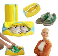 WOREK DO PRANIA BUTÓW SIATKA CZYSZCZENIA OBUWIA TORBA MIKROFIBRĄ NA PRANIE