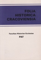 Folia Historica Cracoviensia 9 ; jak nowa