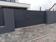 Brama furtka aluminiowa