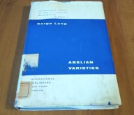 Abelian varieties / Serge Lang TWARDA