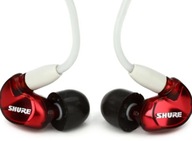 Słuchawki dokanałowe Shure SE535 CZERWONE LIMITOWANA Specialna edycja