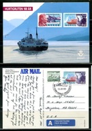 K24189)Statek Pasazerski: MS Kong Olav, wyslany 1993