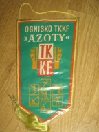 Ognisko TKKF AZOTY WŁOCŁAWEK proporczyk