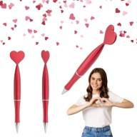 PREZENT NA DZIEŃ KOBIET DŁUGOPIS SERCE CZERWONY DLA NIEJ DZIEWCZYNY ŻONY