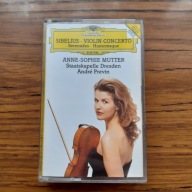 Sibelius Violin concerto Mutter/Previn (kaseta magnet.)