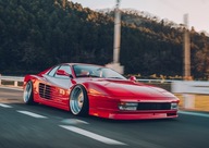 Plakat A3 - Ferrari Testarossa Stance
