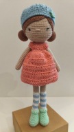 LALKA miś szydełko maskotka zabawka prezent handmade amigurumi ręcznie