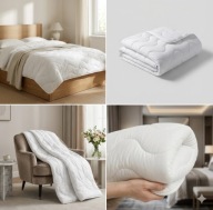 KOŁDRA 140X200 CAŁOROCZNA ANTYALERGICZNA CIEPŁA MIKROFIBRA PRODUKT POLSKI