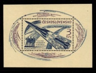 Czechosłowacja / Mini arkusz 1491 ( Kosmos ) czysty / 1964 r.