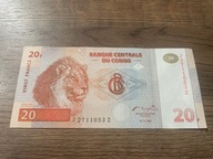 Kongo - 20 franków - 1997 - UNC