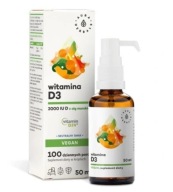 Aura Herbals Witamina D3 2000 IU Vegan krople 50 ml