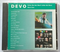 DEVO - Q:ARE WE NOT MEN? A:WE ARE DEVO & DEVO LIVE 2 ALBUMS ON 1 CD