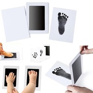 TUSZ FARBKA ODCISK DŁONI STOPY RĄCZKI DZIECKA L