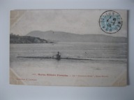 Okręt podwodny UBOOT wojenny z Francja z przed 1945 r.