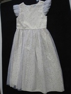 SUKIENKA WIZYTOWA DLA KSIĘŻNICZKI 6-8/116-130