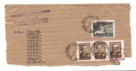 KAMIENNA GÓRA -stempel "GROSZY"(typ?) na fragmencie koperty -obieg 1951 rok