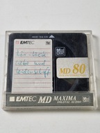 MiniDisc EMTEC MD MAXIMA 80 MINI DISC