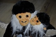 maskotka pluszak koczkodan małpa małpka z maluchem Wild Republic 50 cm