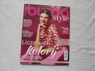 BURDA 1 2022 W ŚRODKU ORYGINALNIE WPIĘTE WYKROJE